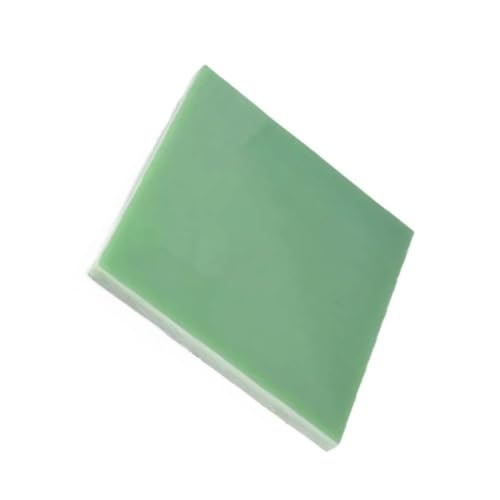 OXOLAMRIN Epoxidharz-Glasfaserplatte, Glasfaserplatte, FR4 Glasfaserplatte, G10 Epoxidharzplatte, Dicke 0,5–5 mm, Hellgrün, mehrere Größen, 1 Stück(400X400X3MM) von OXOLAMRIN
