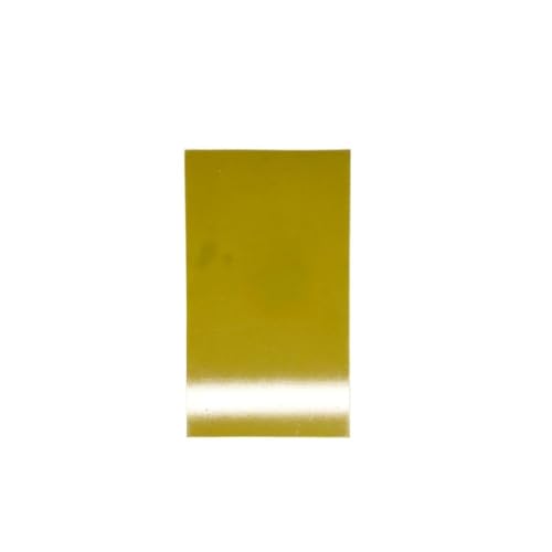 OXOLAMRIN Epoxidharz-Glasfaserplatte, Glasfaserplatte, G10 FR4 Epoxid-Glasfaserplatte, Naturgelb, 25/50 x 120 cm, 0,2 mm, 2 Stück(50x120cm) von OXOLAMRIN