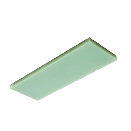 OXOLAMRIN Epoxidharz-Glasfaserplatte, Glasfaserplatte, Grüne Glasfaser-Epoxid-Verbundplatte zur Isolierung von Kühlhäusern, 0,5–4 mm Dicke x 200–500 mm Kantenlänge(1.5x200x400mm) von OXOLAMRIN