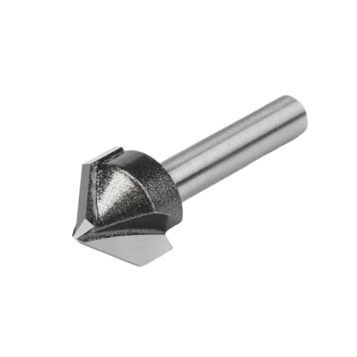 Schaftfräser, Fräser, Senker Bohrer Fräser Gravur Fase Werkzeug 6.35/12,7mm Schaft x (7,96-44.45) mm Bohrer(6.35X19.05mm) von OXOLAMRIN