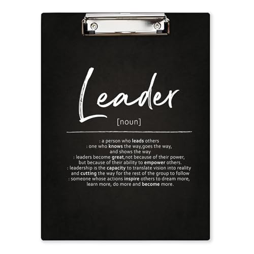 OXW Leadership Gifts Büro-Klemmbrett-Mappe, dekoratives Arbeits-Klemmbrett mit niedrigem Profil, Metallclip für Führungskräfte, Mentor, Chef, Supervisor, Bürobedarf für Schreibtisch, Größe 22,9 x 32,1 OXW Leadership Gifts Büro-Klemmbrett-Mappe, dekoratives Arbeits-Klemmbrett mit niedrigem Profil, Metallclip für Führungskräfte, Mentor, Chef, Supervisor, Bürobedarf für Schreibtisch, Größe 22,9 x 32,1 von OXW