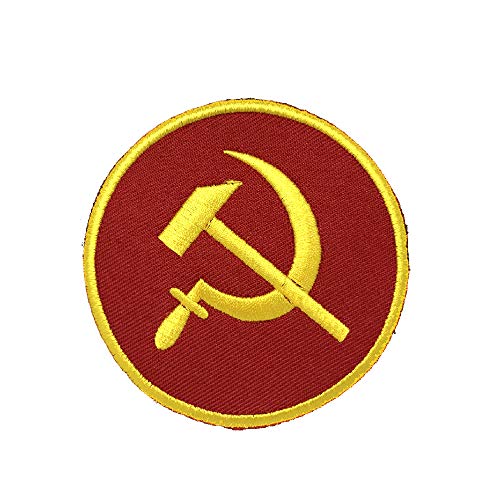 OYSTERBOY Aufnäher für die Kommunismus-Party der Volksrepublik, bestickt, mit Hakenrückseite von OYSTERBOY