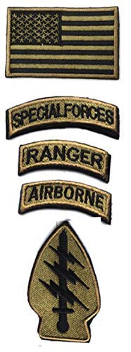 OYSTERBOY Special Forces Ranger Airborne Tactical Patch – Grün (Hakenrückseite) von OYSTERBOY