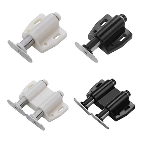 OZDTLP 1 Stück Türstopper Push Open Dämpfer Puffer Schubladenriegel Schließer for Möbelbeschläge Magnetischer Schrankfang(A2 White) von OZDTLP