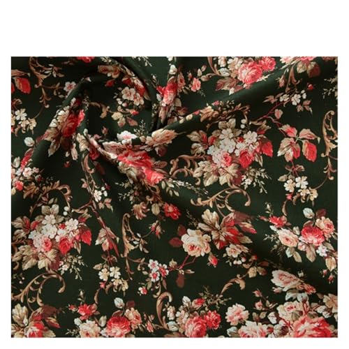 145x50cm Vintage Rose 20er Jahre Baumwollstoff Handarbeit Diy Patchwork Tuch Bedruckte Bettwäsche und Nähen(7,145x50cm) von OZLCUA