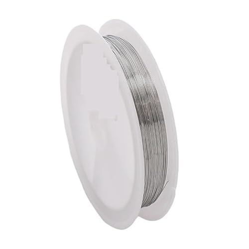 Flexibler Perlendraht aus Edelstahl, Dicke 0,2–0,06 Millimeter – ideale Wahl for die Herstellung von DIY-Schmuck, Armbändern und Halsketten(Style2) von OZLCUA