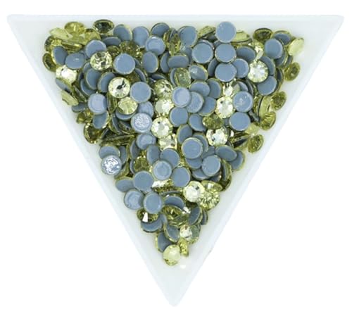 Strass Strasssteine ​​zum Aufbügeln/Hotfixieren in allen Größen, Kristall-Strasssteine ​​zum Nähen und for Kleidung(Jonquil,Ss20 1440pcs) von OZLCUA