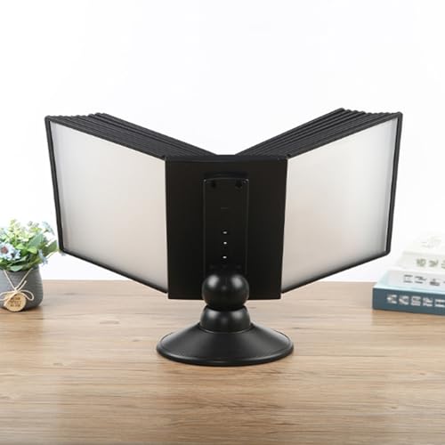 Desktop-Referenzsystem, Referenz-Organizer Zur Wandmontage, 20 Anzeigetaschen, Verstellbarer Flip-File-Halter füR Den Schreibtisch, füR Die Anzeige Und Aufbewahrung Von A4-Dokumenten Im BüRo/Zu Hause Desktop-Referenzsystem, Referenz-Organizer Zur Wandmontage, 20 Anzeigetaschen, Verstellbarer Flip-File-Halter füR Den Schreibtisch, füR Die Anzeige Und Aufbewahrung Von A4-Dokumenten Im BüRo/Zu Hause von OZMDXKJ