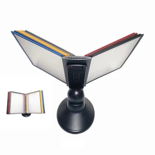 Schreibtisch-Referenz-Organizer, Dokumentenhalter Zur Anzeige Von Referenzen, 10 Anzeigetaschen, Desktop-Referenzsystem, Verstellbarer Flip-Dateihalter, füR Die Produktpreisliste Zur Anzeige Im Esszim Schreibtisch-Referenz-Organizer, Dokumentenhalter Zur Anzeige Von Referenzen, 10 Anzeigetaschen, Desktop-Referenzsystem, Verstellbarer Flip-Dateihalter, füR Die Produktpreisliste Zur Anzeige Im Esszim von OZMDXKJ