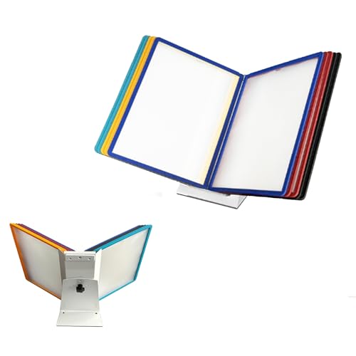 Schreibtisch-Referenz-Organizer, Referenz-Organizer Zur Wandmontage, Schreibtisch-Dokumentenhalter Aus Metall, 360° Verstellbar, füR Die Anzeige Und Aufbewahrung Von A4-Dokumenten Im BüRo/Zuhause,A Schreibtisch-Referenz-Organizer, Referenz-Organizer Zur Wandmontage, Schreibtisch-Dokumentenhalter Aus Metall, 360° Verstellbar, füR Die Anzeige Und Aufbewahrung Von A4-Dokumenten Im BüRo/Zuhause,A von OZMDXKJ