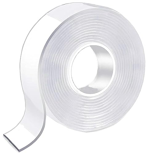 Super transparentes doppelseitiges Klebeband, abnehmbarer und waschbarer Anti-Rutsch-Kleber, wiederverwendbares Nano-Klebeband, keine Spuren auf Teppichen, keine Löcher in Fotowänden,3M Super transparentes doppelseitiges Klebeband, abnehmbarer und waschbarer Anti-Rutsch-Kleber, wiederverwendbares Nano-Klebeband, keine Spuren auf Teppichen, keine Löcher in Fotowänden,3M von OZNEWLIFE