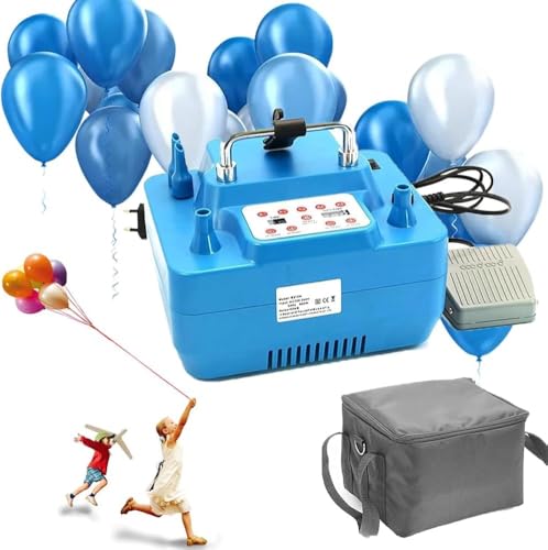 Elektrische Ballonpumpe, 800 W Tragbarer Ballon-Inflator Mit Doppeldüse, Aufblasluftpumpe Mit Pedalen, For Verschiedene Ballons For Veranstaltungen, Partys/Hochzeiten Elektrische Ballonpumpe, 800 W Tragbarer Ballon-Inflator Mit Doppeldüse, Aufblasluftpumpe Mit Pedalen, For Verschiedene Ballons For Veranstaltungen, Partys/Hochzeiten von OZPPM