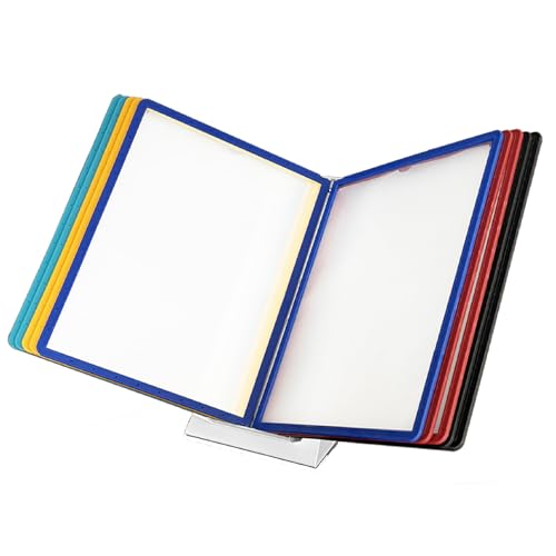 OZTYSGXM Multifunktionaler AktenstäNder füR Lose BläTter, Verstellbarer Desktop-Referenz-Organizer – Katalog-Display-Rack-Aktenhalter füR Aufbewahrung A4-Posterdokumenten BüRo/Hause,V OZTYSGXM Multifunktionaler AktenstäNder füR Lose BläTter, Verstellbarer Desktop-Referenz-Organizer – Katalog-Display-Rack-Aktenhalter füR Aufbewahrung A4-Posterdokumenten BüRo/Hause,V von OZTYSGXM