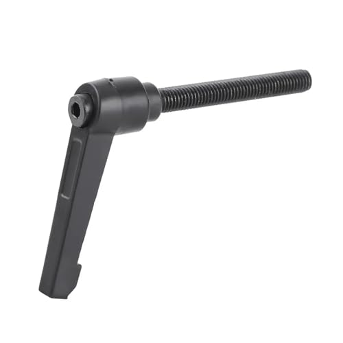 1 PCS M8 Schwarz Legierung Locking Klemm Griff Hebel-Einstellbare Externe Männlichen Gewinde Lock(M8x16mm) von OZXJW
