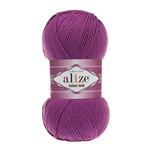Alize 100 g Cotton Gold Premium Wolle OEKO TEX zertifiziert (122) von OZYOL