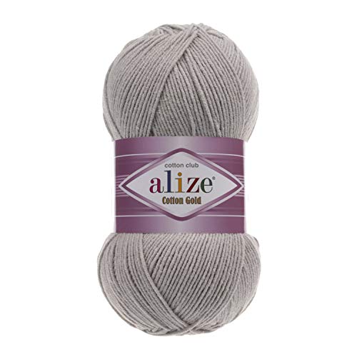 Alize 100 g Cotton Gold Premium Wolle OEKO TEX zertifiziert (200) von OZYOL