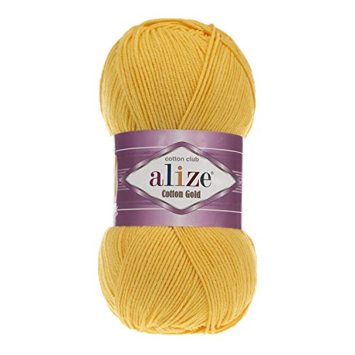 Alize 100 g Cotton Gold Premium Wolle OEKO TEX zertifiziert (216) von OZYOL