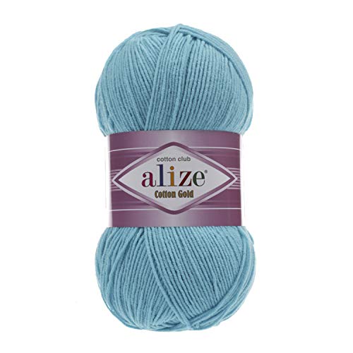 Alize 100 g Cotton Gold Premium Wolle OEKO TEX zertifiziert (287) von OZYOL