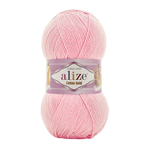 Alize 100 g Cotton Gold Premium Wolle OEKO TEX zertifiziert (518) von OZYOL