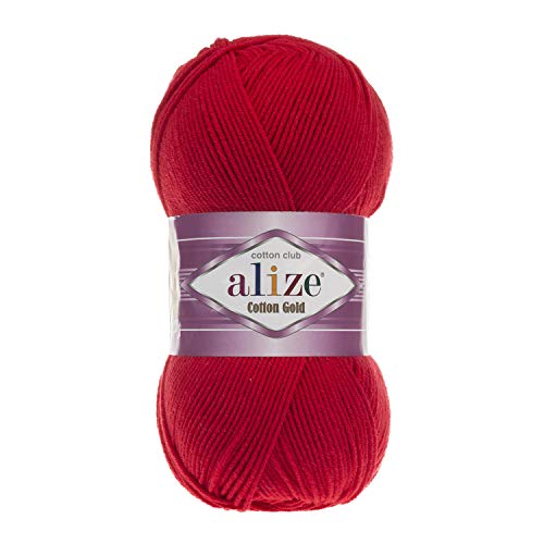 Alize 100 g Cotton Gold Premium Wolle OEKO TEX zertifiziert (56) von OZYOL