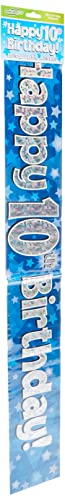 OakTree 1.586.786,3 cm Happy 10. Geburtstag Folie holografisches Banner, blau OakTree 1.586.786,3 cm Happy 10. Geburtstag Folie holografisches Banner, blau von OakTree
