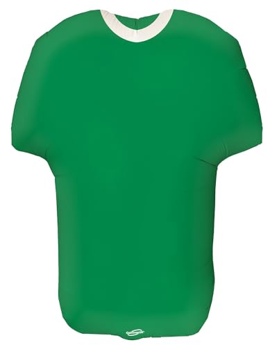 Folienballon, 61 cm, Sport-Shirt, Grün, Metallic von Oaktree UK