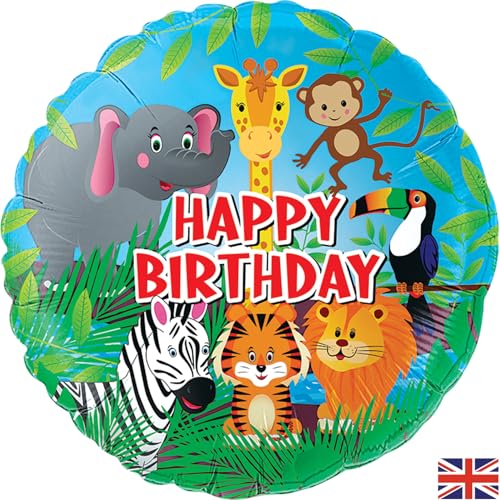 Oaktree UK 229967 Oaktree 45,7 cm Dschungel Happy Birthday Oaktree UK 229967 Oaktree 45,7 cm Dschungel Happy Birthday von Oaktree UK