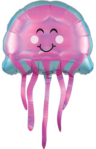 Oaktree UK 614406 Eichenbaum-Form, 78,7 cm, schillernde Quallen, verpackt, mehrfarbig von Oaktree UK