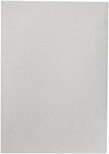 Oakwood Archer Glitzer-Karton, A4, niedriger Ausfall, 10 Blatt, Silber, 0.1 x 21 x 29.5 cm von Oakwood Archer