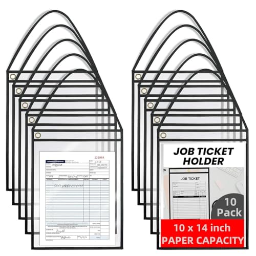 Oaygat 10 x A4 trocken abwischbare wiederverwendbare trocken abwischbare Taschen 25,4 x 35,5 cm, zum Schreiben und Reinigen, zum Aufhängen, für Trockenpinsel, Dokumentenhalter, transparent, Oaygat 10 x A4 trocken abwischbare wiederverwendbare trocken abwischbare Taschen 25,4 x 35,5 cm, zum Schreiben und Reinigen, zum Aufhängen, für Trockenpinsel, Dokumentenhalter, transparent, von Oaygat