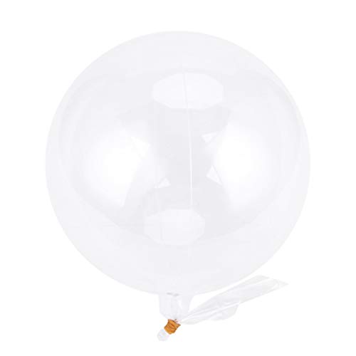 Obahdirry 50 Stück transparente Luftballons, Helium, keine Falten, Blasenballons für Hochzeit, Geburtstag, Party, Tagesdekoration von Obahdirry