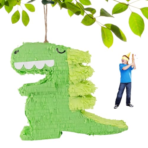 Dinosaurier, 17x15inch Hanging Cartoon Paper Pinatas für Jungen Mädchen Geburtstagsfeier Vorräte Dinosaurier, 17x15inch Hanging Cartoon Paper Pinatas für Jungen Mädchen Geburtstagsfeier Vorräte von Obelunrp
