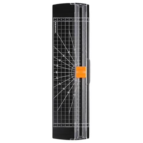 Obelunrp A4 Paper Cutter Titanium Paper Trimmer Scrapbooking -Tool mit automatischer Sicherheitssicherung und Nebenlehrer für Handwerk, Gutschein, Etikett und Karton Obelunrp A4 Paper Cutter Titanium Paper Trimmer Scrapbooking -Tool mit automatischer Sicherheitssicherung und Nebenlehrer für Handwerk, Gutschein, Etikett und Karton von Obelunrp
