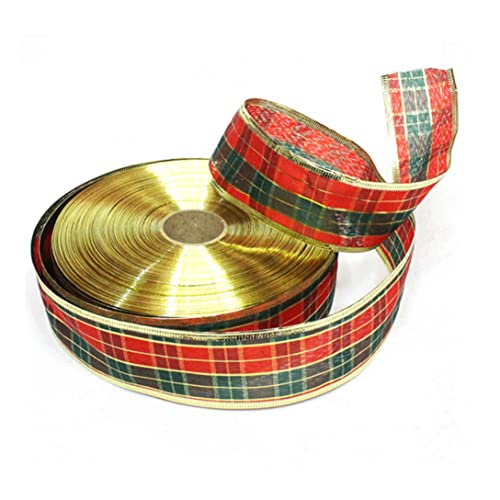 Scottish Plaid Ribbon Wrader präsentiertes Stoffband für Hochzeits Wohnhäuser Wickelkunst Handwerksmaterial, Tüll Scottish Plaid Ribbon Wrader präsentiertes Stoffband für Hochzeits Wohnhäuser Wickelkunst Handwerksmaterial, Tüll von Obelunrp