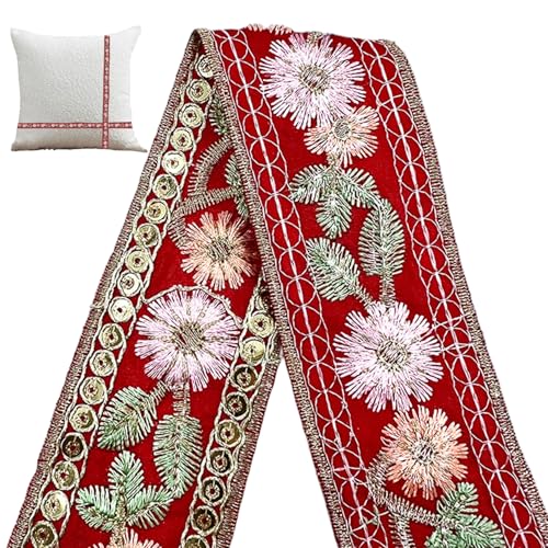Sticked Ribbon 10 Yard 1, 8 Zoll Blume Jacquard Ribbon Ethnische Stoffverkleidung für Verzierung handwerk liefert Sticked Ribbon 10 Yard 1, 8 Zoll Blume Jacquard Ribbon Ethnische Stoffverkleidung für Verzierung handwerk liefert von Obelunrp