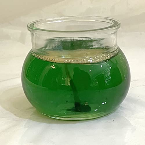 Gel Kerze im Glas lange Brenndauer grün Duftkerze Tanne nachfüllbar Gartenlicht Tischkerze Höhe ca. 7 cm, Durchmesser ca. 8,5 cm Oberstdorfer Glashütte Gel Kerze im Glas lange Brenndauer grün Duftkerze Tanne nachfüllbar Gartenlicht Tischkerze Höhe ca. 7 cm, Durchmesser ca. 8,5 cm Oberstdorfer Glashütte von Oberstdorfer Glashütte