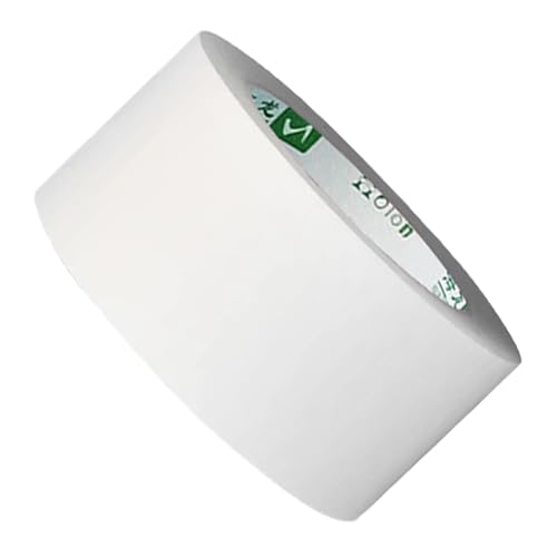 Abdeckband weiß, Malerband weiß | Multi-Oberflächenband | Schützt Oberflächen, leicht entfernbar, Klebeband für verschiedene Oberflächen für Wandfarbe von Obesntln