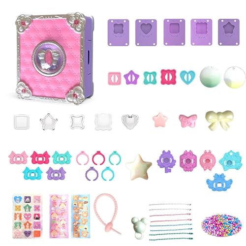 Magische Schmuckherstellungs-Kits für die Schmuckherstellung, Armband-Herstellungsset mit magischer Box | Schmuck-Set für Mädchen, Bastelset Magische Schmuckherstellungs-Kits für die Schmuckherstellung, Armband-Herstellungsset mit magischer Box | Schmuck-Set für Mädchen, Bastelset von Obesntln