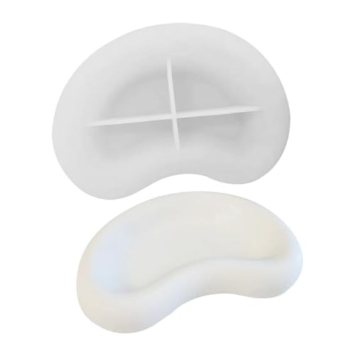 Obesntln Tablett Silikonharzform, Silikonform für Epoxidharz Tablett, Silikonform für Epoxidharz - Transparente Epoxidharz Gießform | Silikonform mit robusten Kanten und Boden Obesntln Tablett Silikonharzform, Silikonform für Epoxidharz Tablett, Silikonform für Epoxidharz - Transparente Epoxidharz Gießform | Silikonform mit robusten Kanten und Boden von Obesntln