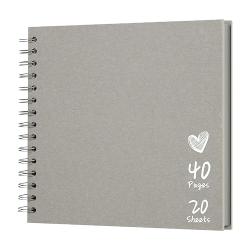 Scrapbook, Fotoalbum, Scrapbook – Schrottbuch für Reisetagebuch – Album 7 x 7 Zoll für Familienhochzeit, Scrapbook Fotos mit 40 Seiten, Fotoalben aus Papier Scrapbook, Fotoalbum, Scrapbook – Schrottbuch für Reisetagebuch – Album 7 x 7 Zoll für Familienhochzeit, Scrapbook Fotos mit 40 Seiten, Fotoalben aus Papier von Obesntln