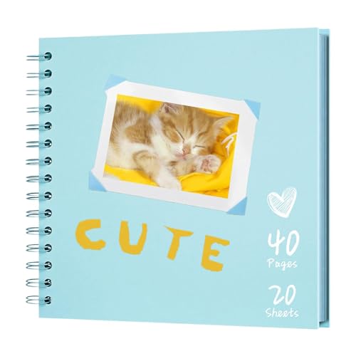 Scrapbook, Fotoalbum Scrapbook | Fotoalbum für Fotos | Album 7x7 Zoll für Familienhochzeit, Scrapbook Fotos mit 40 Seiten, Fotoalben aus Papier zum Einband Scrapbook, Fotoalbum Scrapbook | Fotoalbum für Fotos | Album 7x7 Zoll für Familienhochzeit, Scrapbook Fotos mit 40 Seiten, Fotoalben aus Papier zum Einband von Obesntln