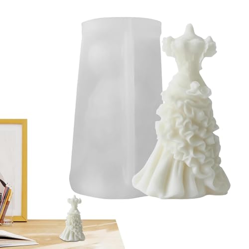 Silikon-Seifenform, Silikon-Kerzenformen, Silikon-Seifenform für Hochzeitskleid | Harzgussform für Hochzeitskleid, für die Herstellung von Silikon-Seifenform, Silikon-Kerzenformen, Silikon-Seifenform für Hochzeitskleid | Harzgussform für Hochzeitskleid, für die Herstellung von von Obesntln