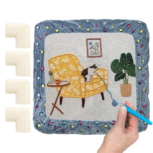 Tufting Frame Cover, Matte hanging frame cover, flannel cover for built frame, stickering hoop hoop cover, frame cover von Obesntln
