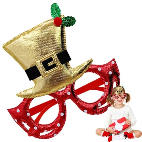 【Weihnachtsparty-Brille – Weihnachtsbrille, schöne Weihnachtsbrillenfassungen | Hutdesign-Brillenrahmen, Urlaubs-Weihnachtsparty-Kostümzubehör 【Weihnachtsparty-Brille – Weihnachtsbrille, schöne Weihnachtsbrillenfassungen | Hutdesign-Brillenrahmen, Urlaubs-Weihnachtsparty-Kostümzubehör von Obesntln