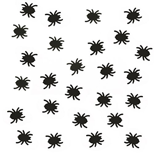 Oblique-Unique® Spinnen Konfetti Schwarz - 500 Stück Halloween von Oblique-Unique