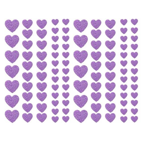 Oblique Unique 106x Herz Sticker Herzen Aufkleber Helllila Glitzernd 2 Bögen á 53 Stück zum Basteln Scrapbooking Dekoration Verzierung Oblique Unique 106x Herz Sticker Herzen Aufkleber Helllila Glitzernd 2 Bögen á 53 Stück zum Basteln Scrapbooking Dekoration Verzierung von Oblique Unique