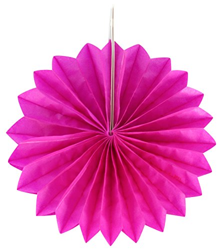 Oblique Unique Deckendeko Blüte aus Wabenpapier (Pink) von Oblique Unique