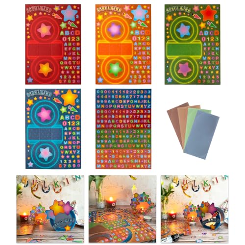 Oblique Unique Schulkind DIY Teelichter Set Bastelset für Schuleinführung Einschulung Tischdeko Dekoration Oblique Unique Schulkind DIY Teelichter Set Bastelset für Schuleinführung Einschulung Tischdeko Dekoration von Oblique Unique