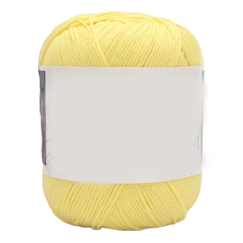1 Roll Weiche Farbe Baumwollgarn Zum Stricken Weicher Schnurhäkeln Für Handgefertigte Projekte Ideal Zum Weben Von Handwerksangebot Naturfaser von Obotsnoi