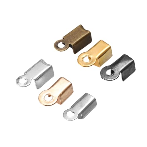 200 Stück/Set Schnurband Leder Clip Spitze Schnur Endkappen für Schmuckherstellung Legierung Cove Verschlüsse für Handwerk Schmuckherstellung 200 Stück/Set Schnurband Leder Clip Spitze Schnur Endkappen für Schmuckherstellung Legierung Cove Verschlüsse für Handwerk Schmuckherstellung von Obotsnoi